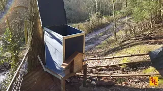 Pest Control with Air Rifles - Squirrel Shooting - Big Blue feeder