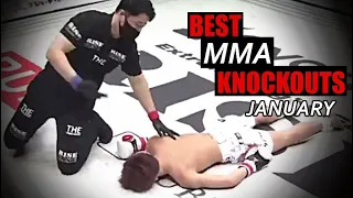 MMA's Best Knockouts of the January 2023, HD | Part 1