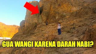 BERLUMUR DARAH BAGINDA NABIﷺDALAM PERANG UHUD UNTUNG DI SELAMATKAN SAHABAT DI GUA INI