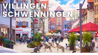 4K Video Tour of Villingen-Schwenningen: Historical Village in Black Forest, Germany | Walk in 4K