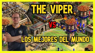 El rey de Age of Empires 2: THE VIPER VS LOS MEJORES DEL MUNDO