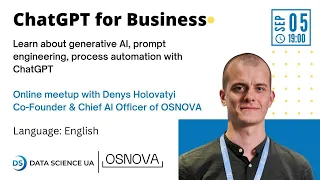 Denys Holovatyi: ChatGPT for business