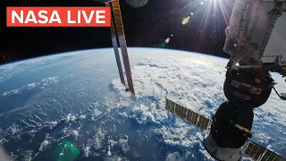 ISS Live Stream 4K - View Earth from Space: NASA Live Feed Apr. 25 2024