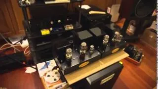 一水隔天涯 Sophia Electric 91-05 300B single ended triode SET amps