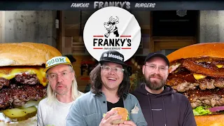 Eating EVERY BURGER at Franky's in Stockholm