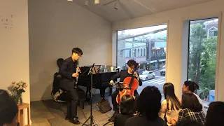 Haendel/Halvorsen/ Passacaglia arr for Clarinet and Cello  [쌀롱드무지끄] Clarinet 김우연 Cello 배성우