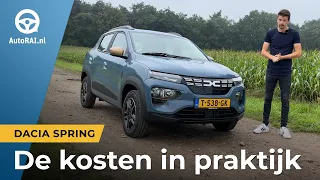 DACIA SPRING Electric, wat kost hij nu echt? (2023) - REVIEW - AutoRAI TV