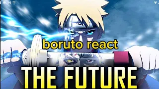 Past Boruto adults and friends react to the future