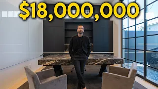 Touring an $18,000,000 Los Angeles MODERN OFFICE with Bulletproof Windows