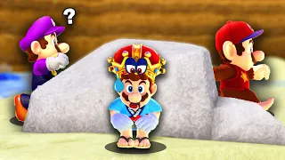Le CACHE CACHE Mario Odyssey le plus INTENSE (8 Joueurs)