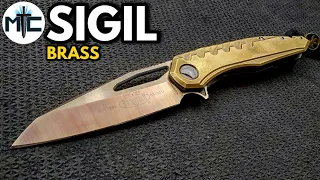 Microtech Sigil MK6 in Brass - Overview and Review