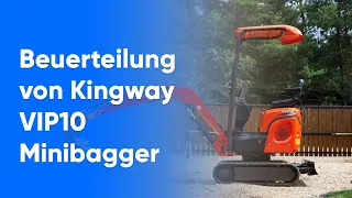 🚜 Kingway VIP10 Minibagger: Die Meinung unserer Kunden – Wie gut ist unser Minibagger wirklich?