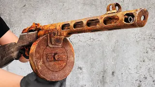 ППШ 1941 | Реставрация старого пулемёта