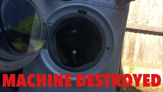 Hotpoint WMYL8352 | DESTRUCTION Part 2 (Machine destroyed)