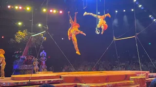 Watch the Tumble Monkeys from the Festival of the Lion King in Disneys Animal Kingdom