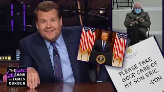The Trumps Are Out, The Bidens Are In - Corden Catch-Up