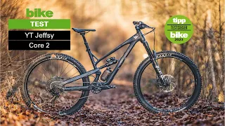 YT Jeffsy 29 Core 2 – Sieger im Test All Mountain Bikes  bis 3300 Euro