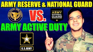Why The ARMY RESERVE & NATIONAL GUARD Might Be BETTER Than ARMY ACTIVE DUTY! (2020)