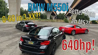 Tuned BMW M550i vs GoPro (Who Will Survive?!)