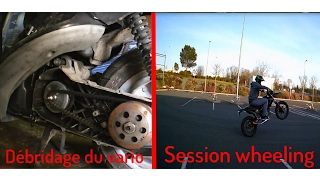 Débridage du vario au jo + petite session wheeling