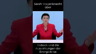 Sarah Wagenknecht über Habeck und die dramatischen Auswirkungen der Energiekrise #short