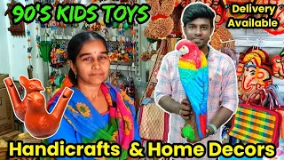 Handicrafts & Home decors|90'S Kids Toys|Brass Decors|Return Gifts|Vijaya Handicrafts Trichy