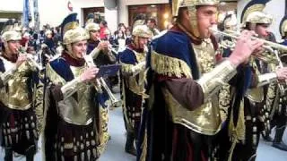 AM MATER DOLOROSA Armaos y Banda Romana, Paso Azul de Lorca