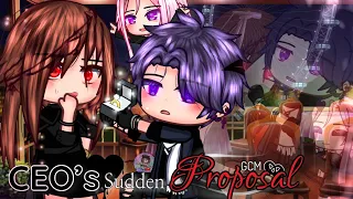 The CEO's Sudden Proposal | GCM / GCMM | Gacha Movie