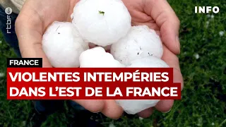 France : violentes intempéries dans l'est - RTBF Info