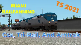 #TrainSimulator2021 - Miami Railfanning