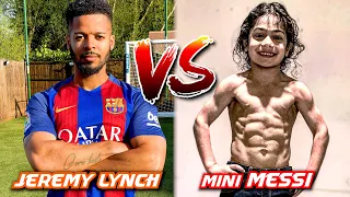 FOOTBALL CHALLENGES VS MINI MESSI ⚽️🔥 *Arat Hosseini*