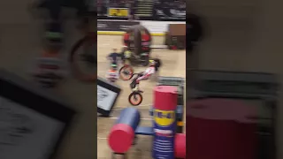 Toni bou Sheffield indoor trials 2018. montessa honda