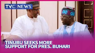 (VIDEO) Bola Tinubu Seeks More Support For President Buhari