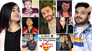 Indian Reaction On New Transformation Tik Tok Vidoes | Indian & Pakistan