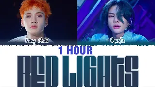 [1 HOUR] STRAY KIDS (BANG CHAN, HYUNJIN) - 'RED LIGHTS' (강박) Lyrics [Color Coded_Han_Rom_Eng]