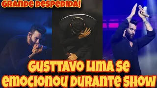 Gusttavo Lima se EMOCIONOU durante show ao relembrar sua TRAJETÓRIA antes da fama. 'VEJA'