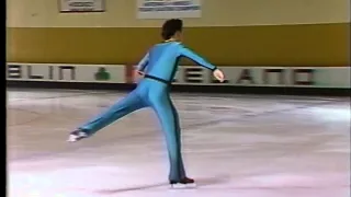 Brian Boitano's Quadruple Toe Loop, with stop frame slow motion