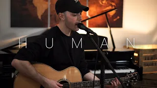 Christina Perri - Human (Acoustic Cover by Dave Winkler)