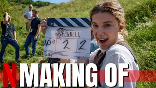 Making Of ENOLA HOLMES - Best Of Behind The Scenes | Hinter den Kulissen | Funny Moments | Netflix