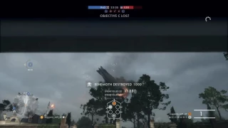 Shooting down my first Zeppelin!!