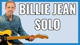 Billie Jean Guitar Solo Lesson (Explained Step-By-Step)