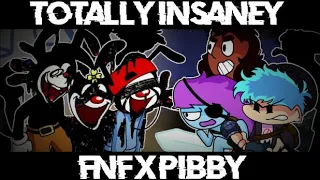FNF X Pibby Concept: Totally Insaney remake! /PIBBY Vip Mix - vs A̵n̷i̸m̷a̵n̴i̴a̸c̴s̸