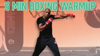 5 MINUTE SHADOW BOXING WORKOUT  [NO EQUIPMENT]