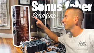 Incredible audio experience with Sonus Faber Serafino Tradition speakers