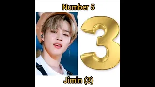 BTS MEMBERS FAVOURITE NUMBER.....