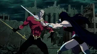 Wonder Woman vs Aquaman | Justice League: The Flashpoint Paradox