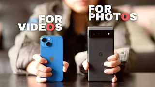 Pixel 6 vs iPhone 13 mini camera comparison! A tale of different directions!