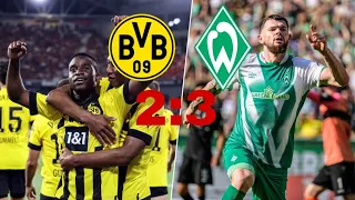 Borussia Dortmund - Werder Bremen 2:3 | Bundesliga | All Goals & Highlights