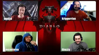 Diablo 4 Podcast with Raxxanterax, Kripparrian, Ghazzy & wudijo - Season 1 Announcement & More