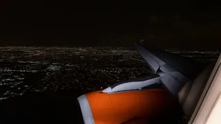 MSFS2020 / FENIX A320 / PARIS ORLY LANDING AT NIGHT